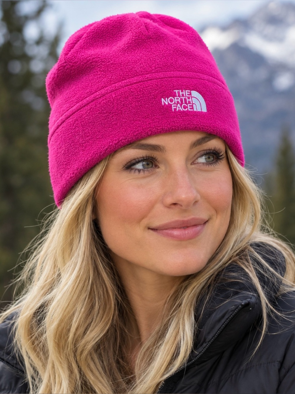 The North Face Adult Unisex Sz L Rambutan Pink Standard Issue Beanie Cap